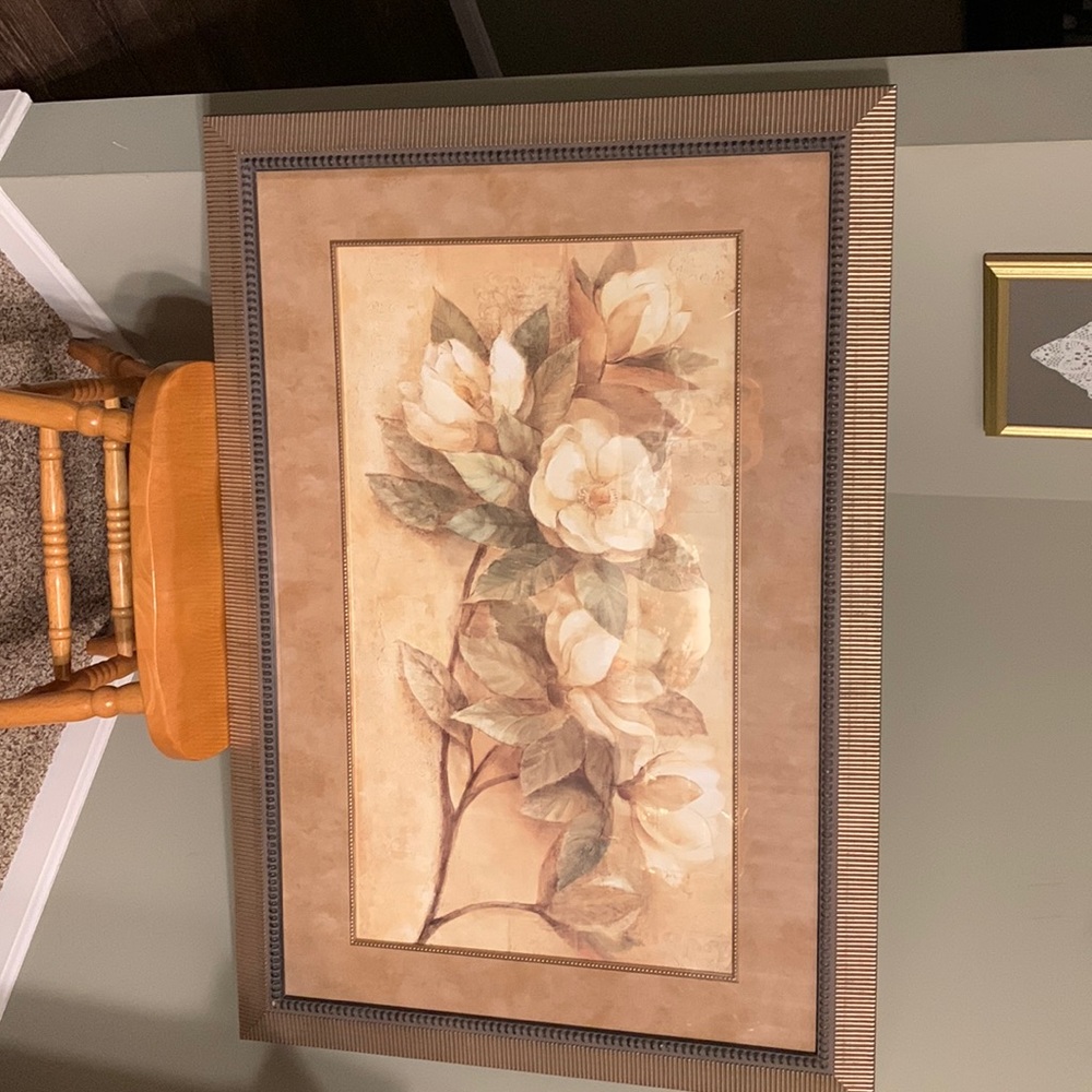 Flower wall decor